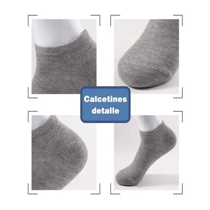 جوارب كاحل صيفية للرجال 12 زوجًا مريحة جيدة . 12 Pairs Men's Summer Ankle Socks Comfortable