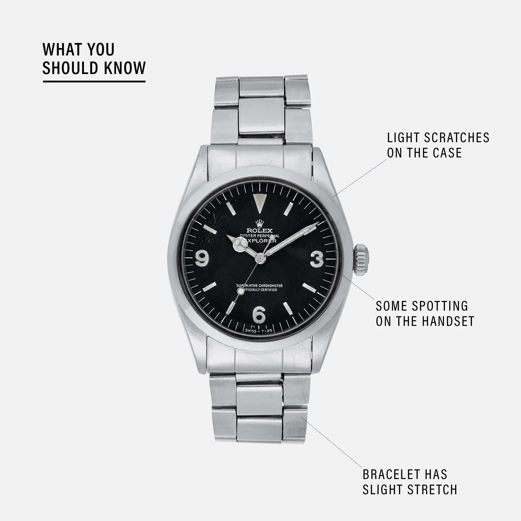 1972 Rolex Explorer Reference 1016