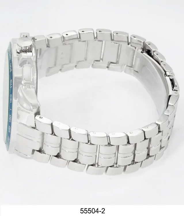5550-Montres Carlo Metal Band Watch
