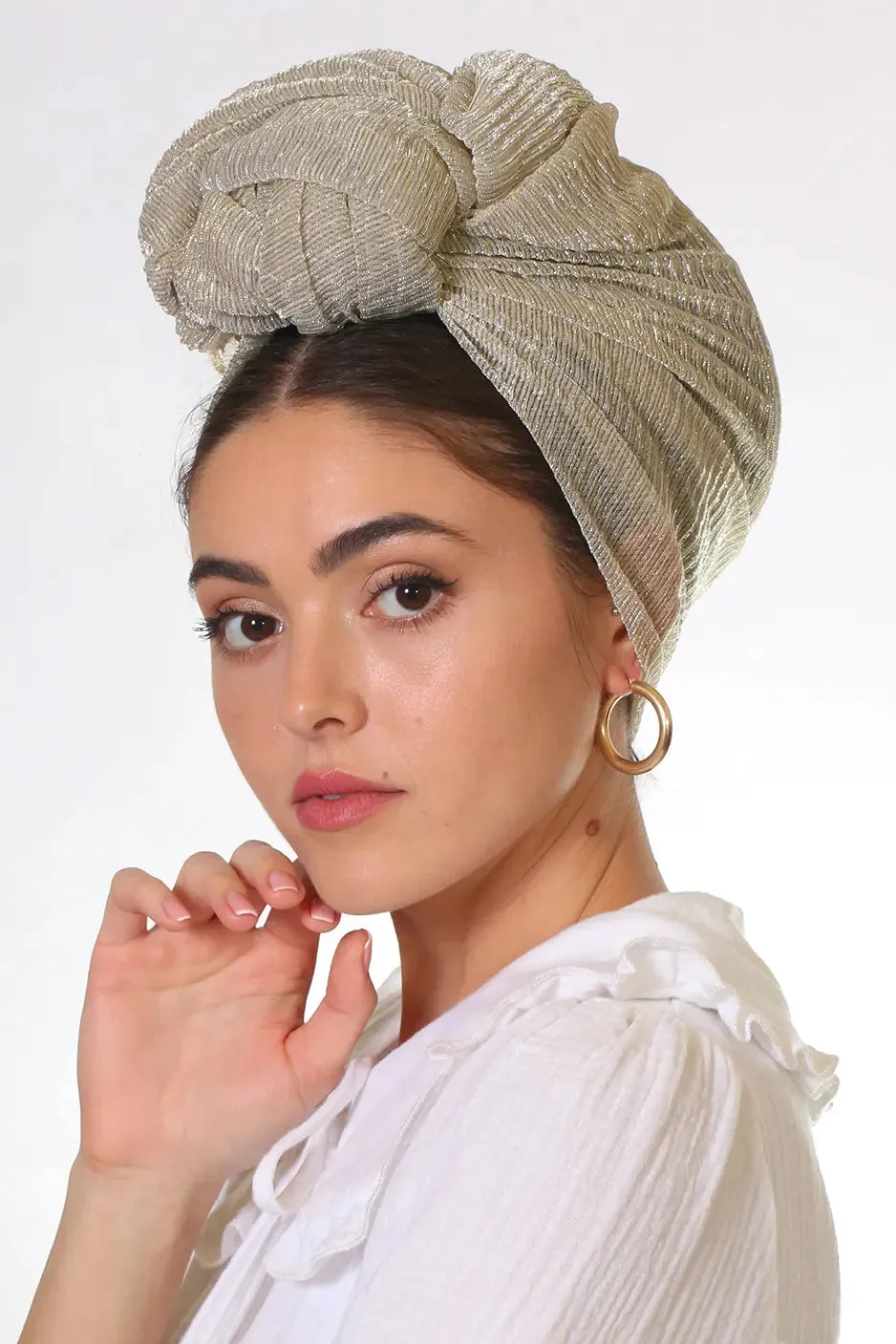 Ahava Metallic Scarves