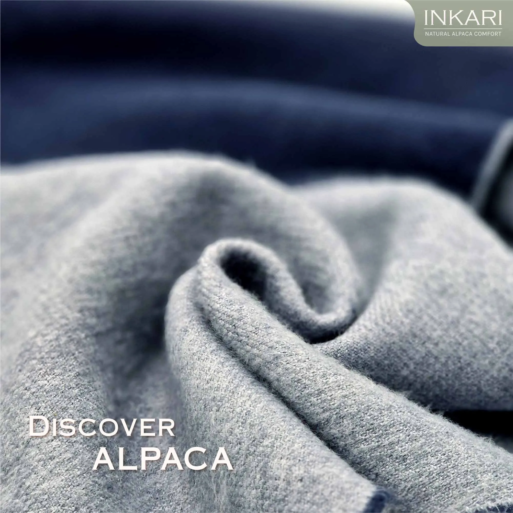Alpaca Scarves - Double Face