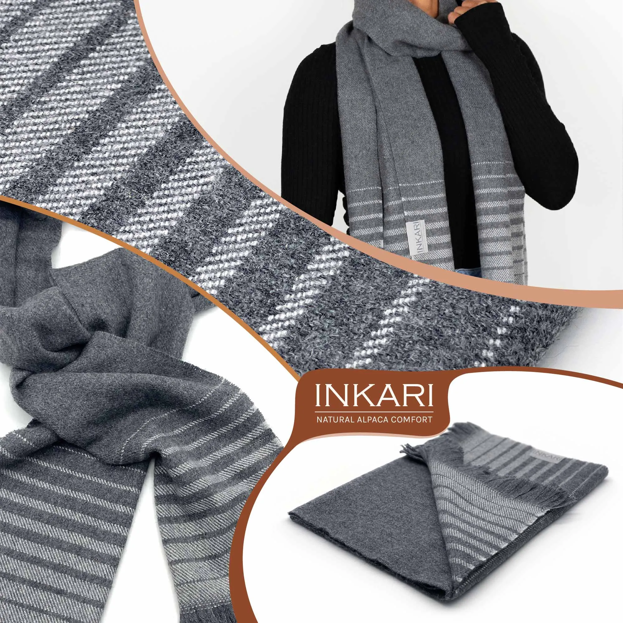 Alpaca Scarves - Nazca