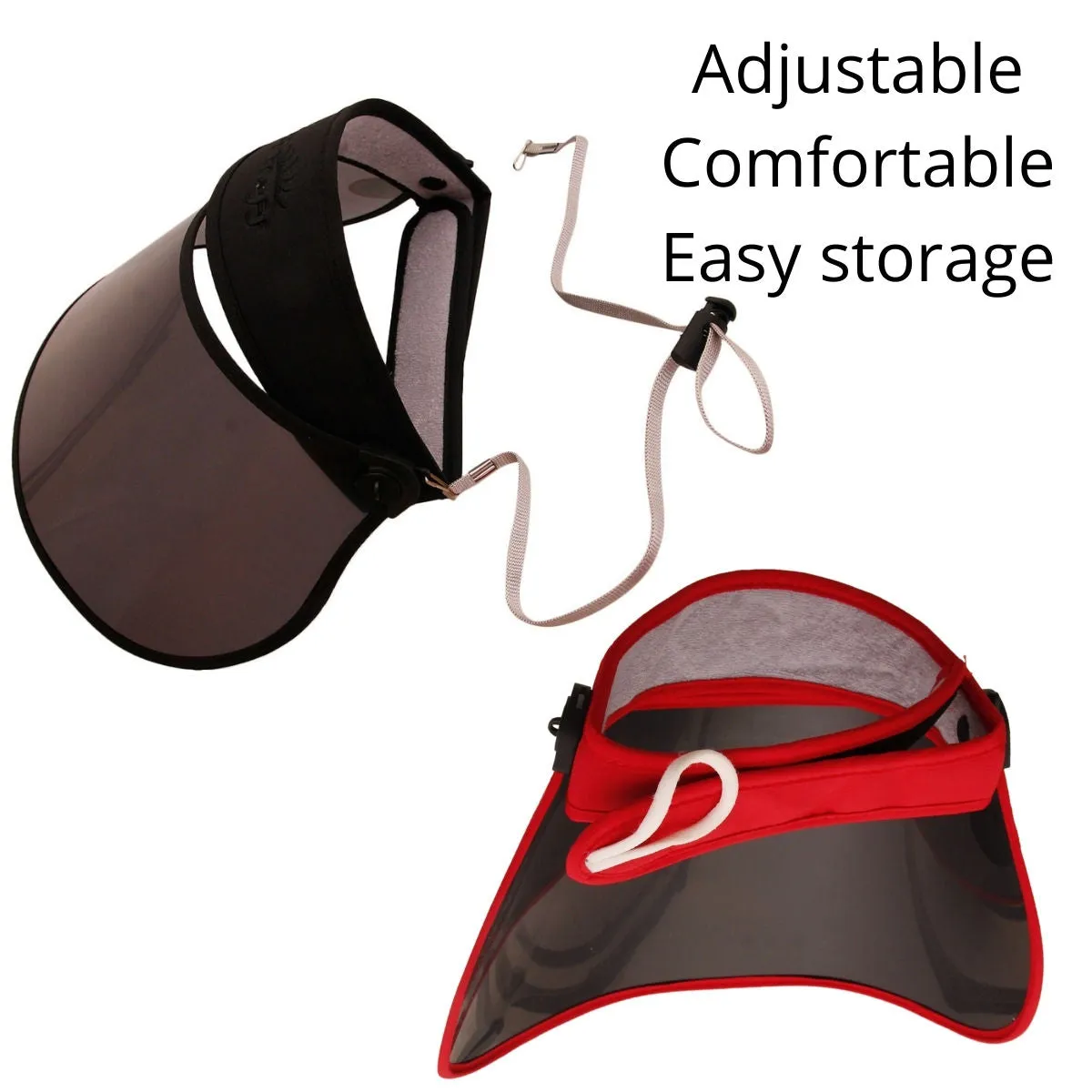 Bahari Blue Face Shield & Sun Visor UPF50 