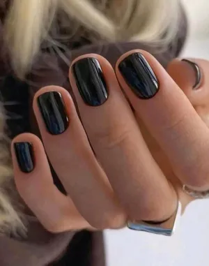 Beauty - Nails - short - black