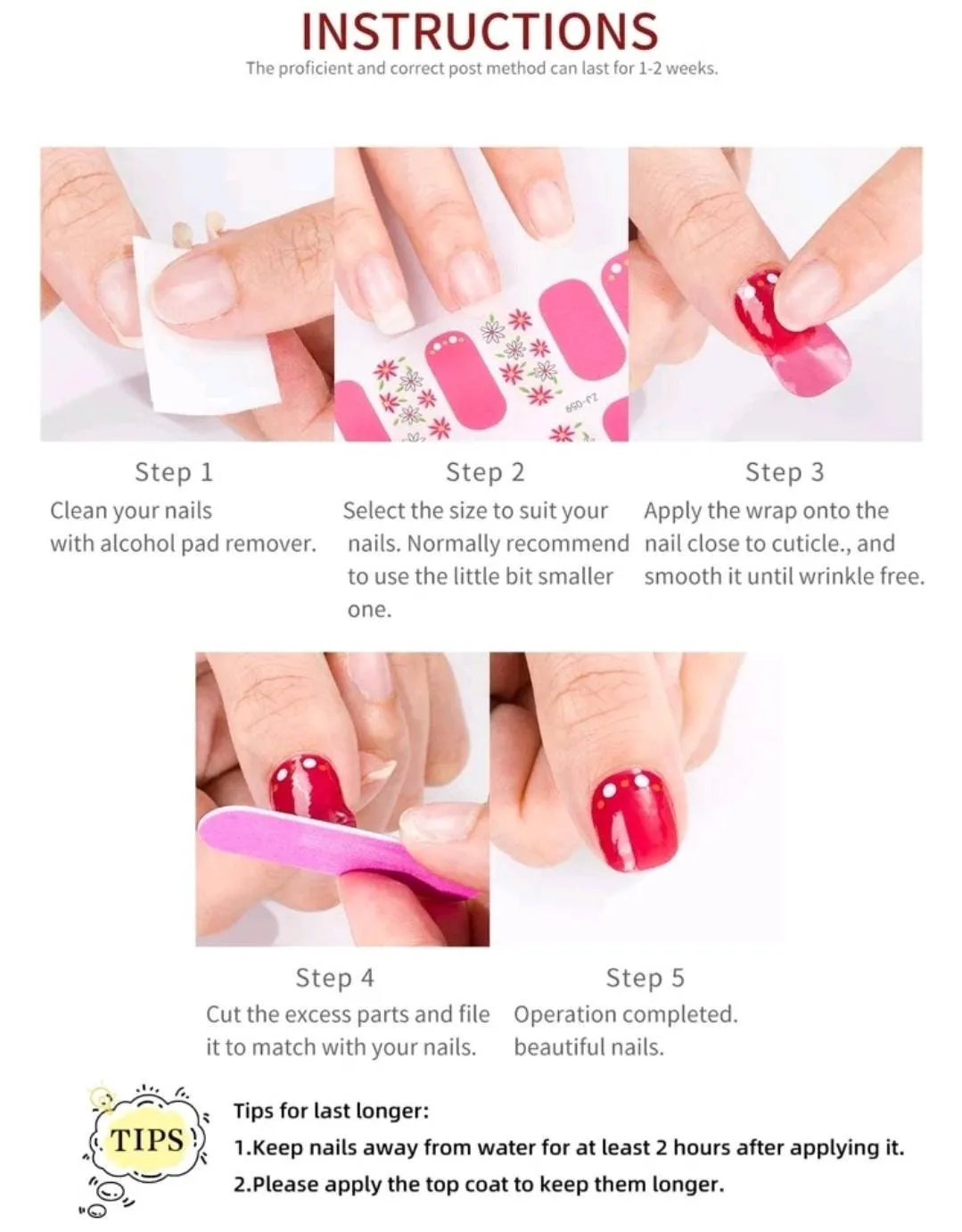 Beauty - Nails - toes - glitzy sticker