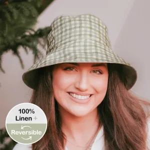 Bedhead 'Vacationer' Reversible Ladies Sun Hat - Noah / Moss