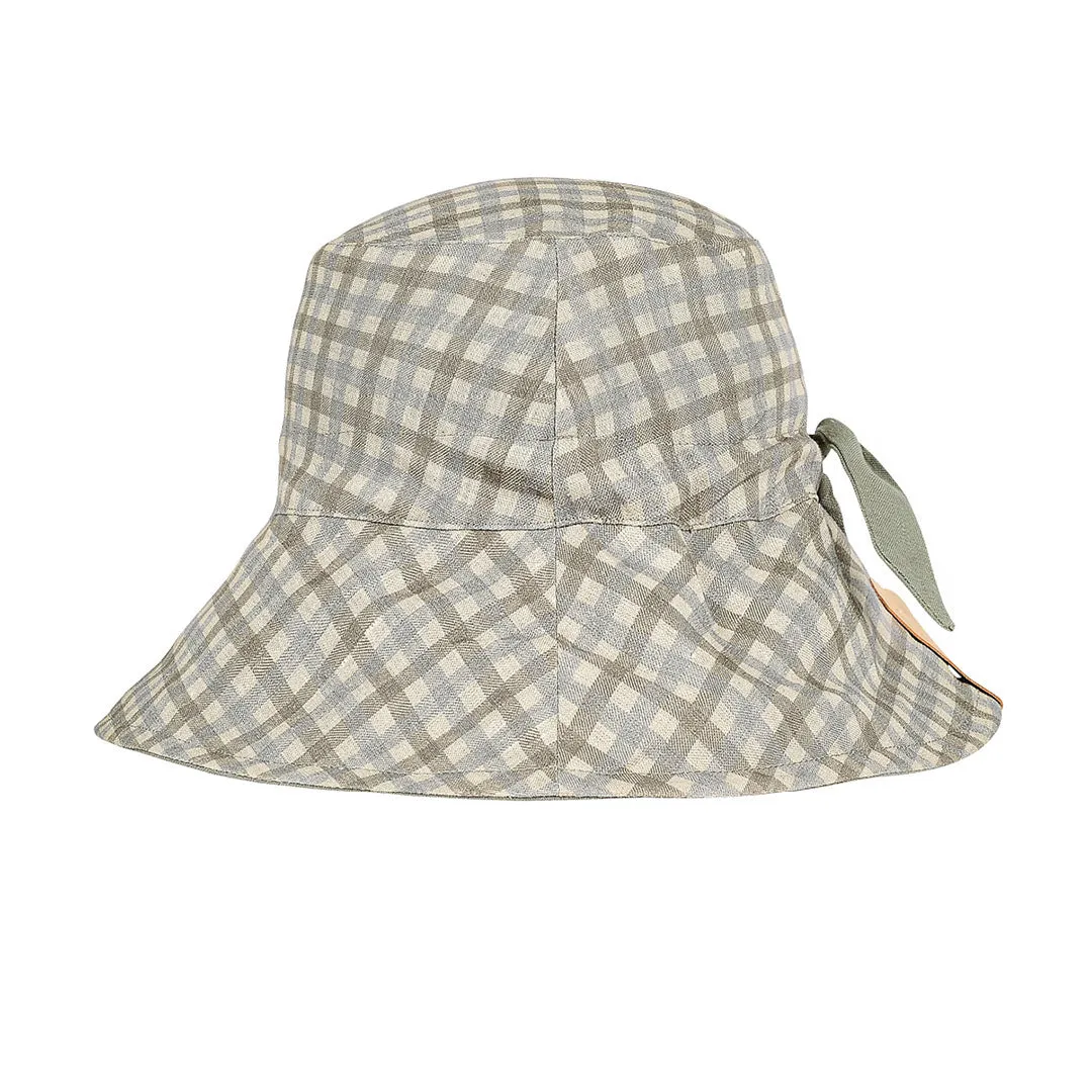 Bedhead 'Vacationer' Reversible Ladies Sun Hat - Noah / Moss