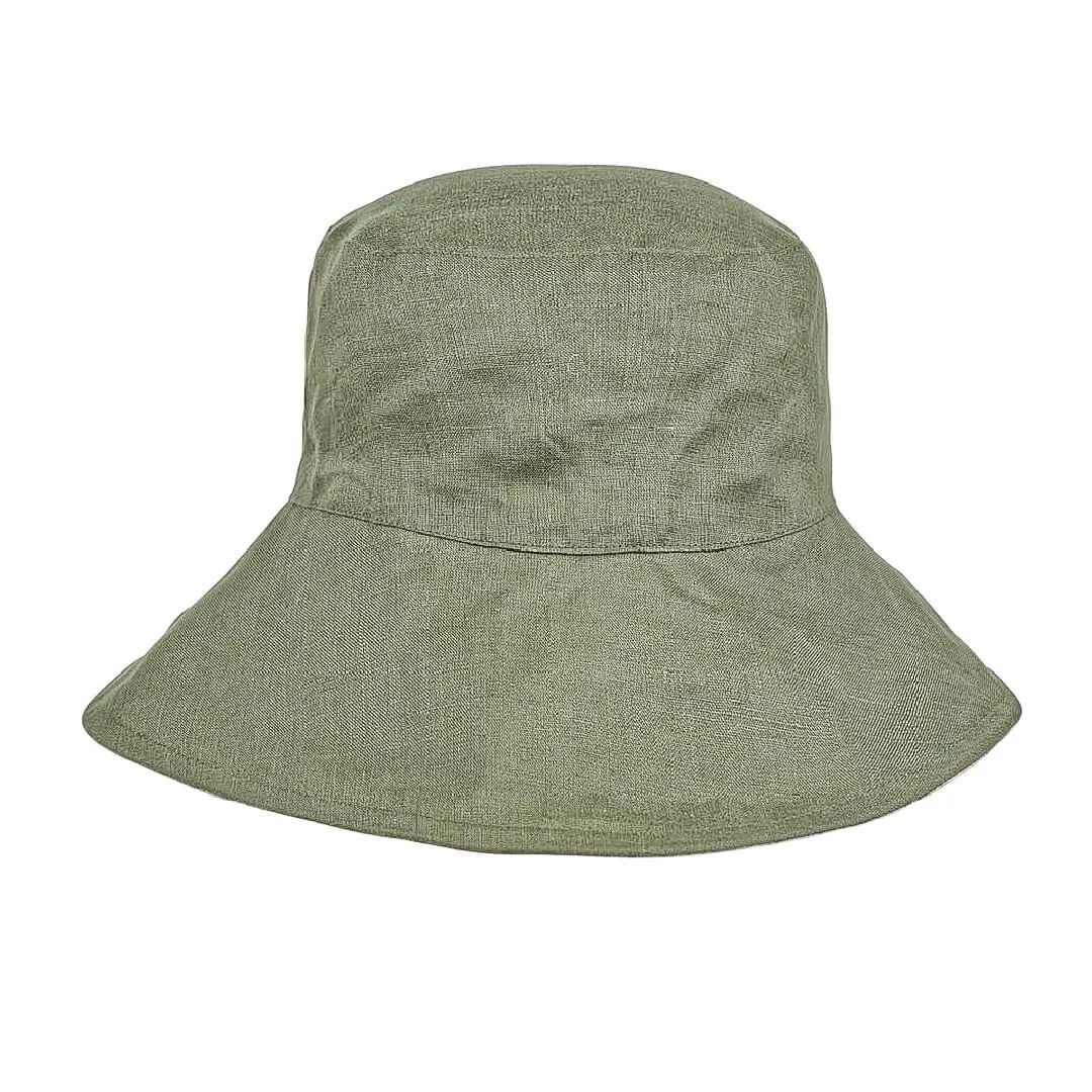 Bedhead 'Vacationer' Reversible Ladies Sun Hat - Noah / Moss