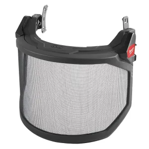 BOLT™ Full Face Shield - Metal Mesh (Compatible with Milwaukee® Safety Helmets & Hard Hats)