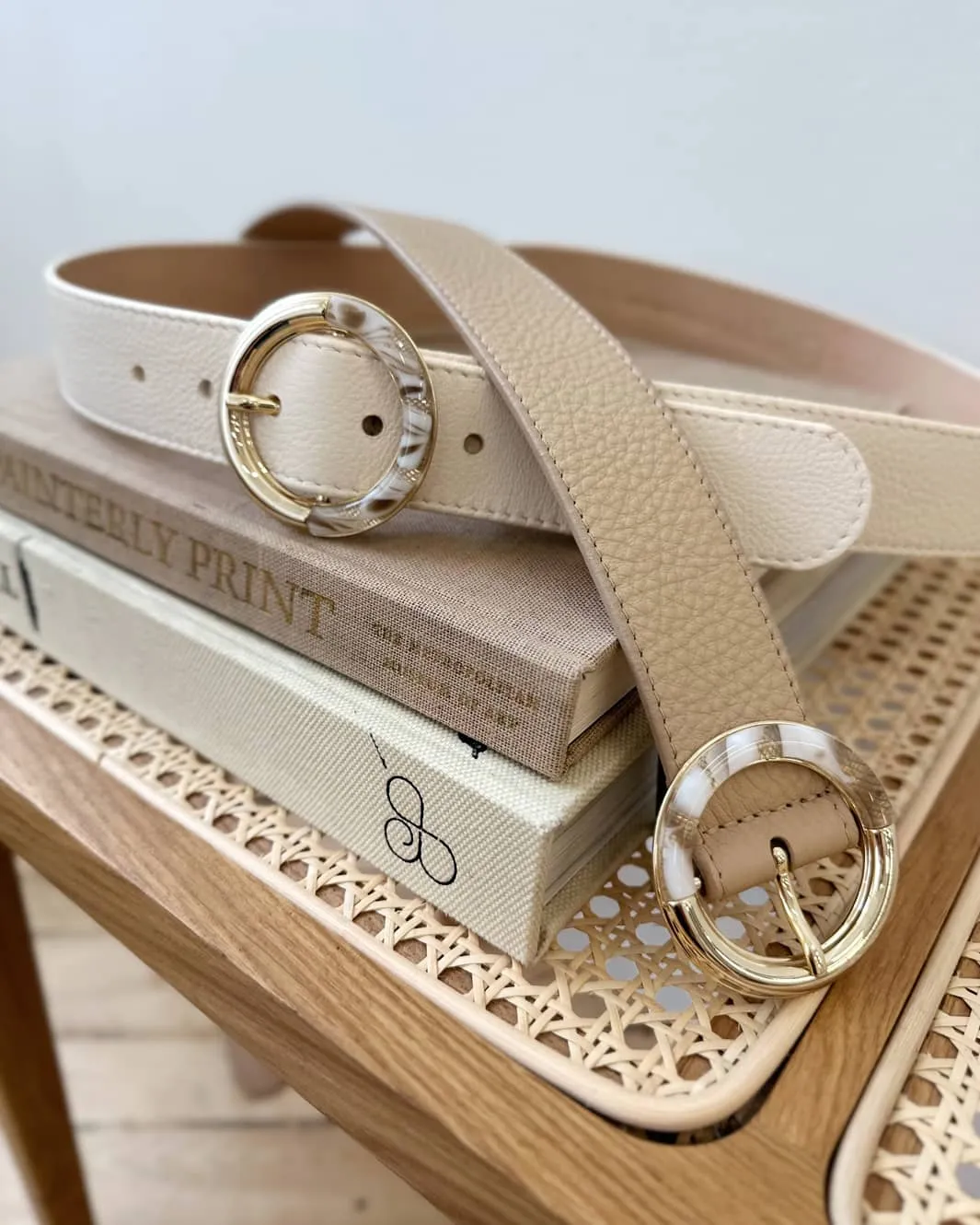 Brave Julita Pebbled Leather Belt