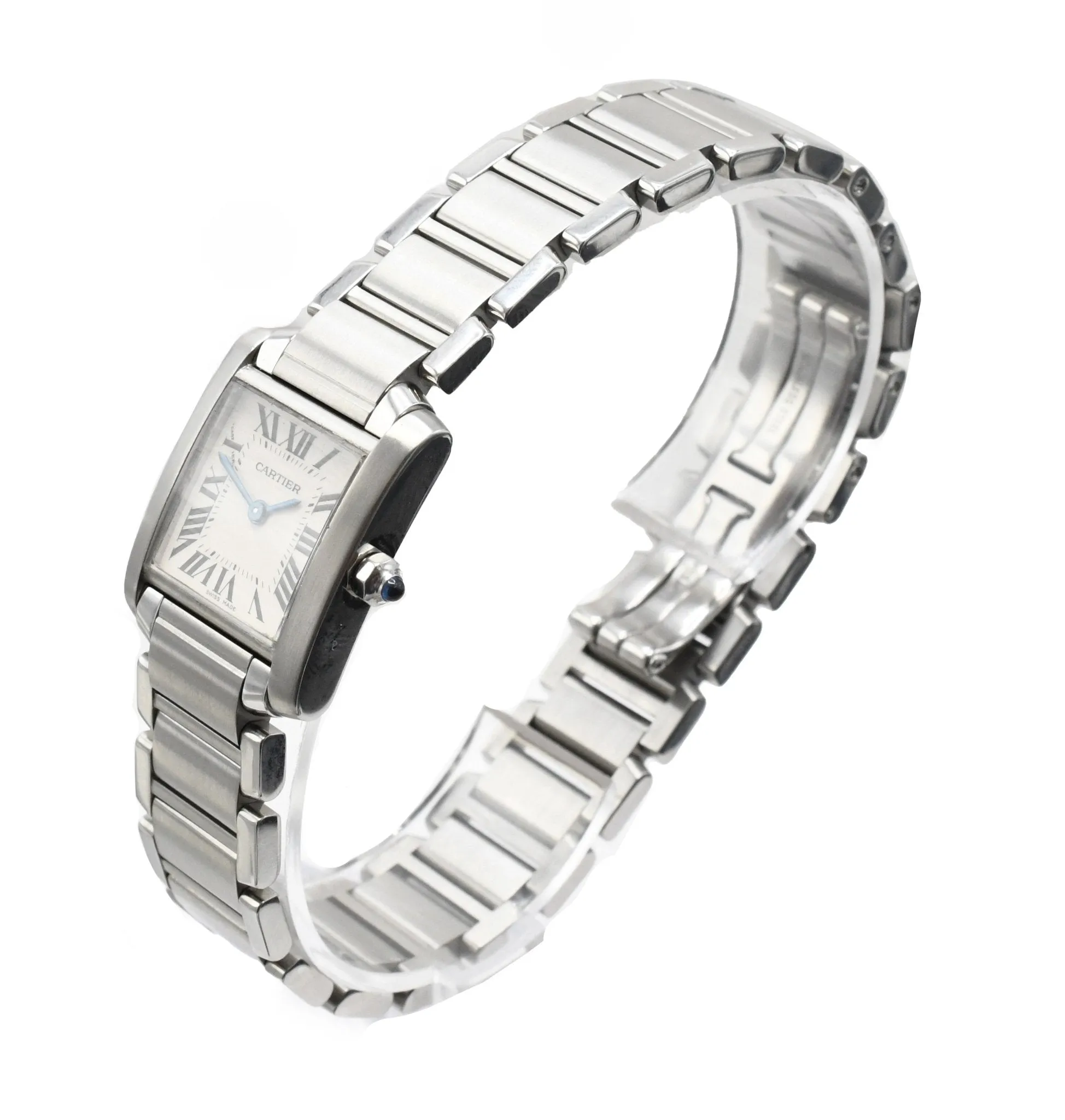 Cartier Tank Française, Small Model, Quartz watch - Ref: W51008Q3