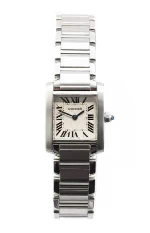 Cartier Tank Française, Small Model, Quartz watch - Ref: W51008Q3