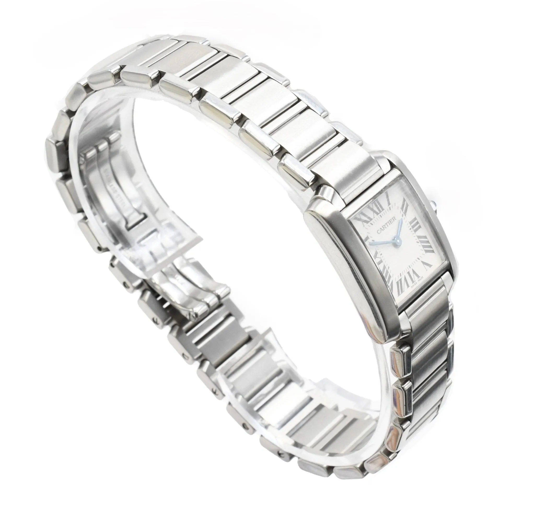 Cartier Tank Française, Small Model, Quartz watch - Ref: W51008Q3