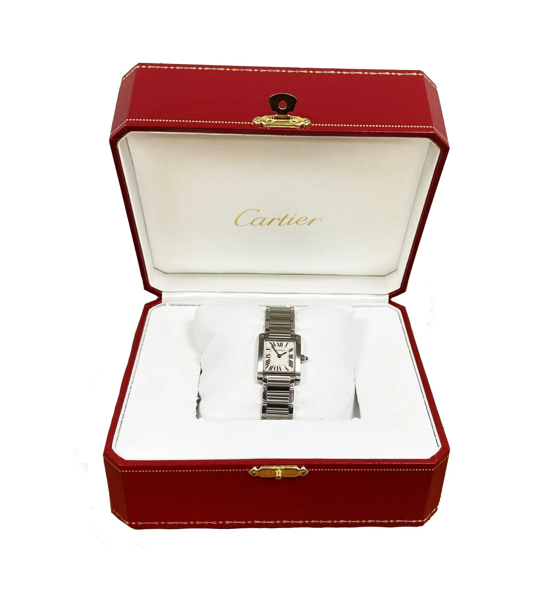 Cartier Tank Française, Small Model, Quartz watch - Ref: W51008Q3