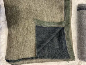 Cashmere Wrap/Throw/Blanket - Evening Forest