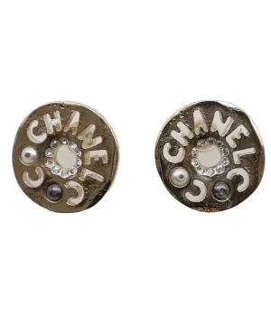Chanel 19A Cutout detail stud earrings - DXBS1481