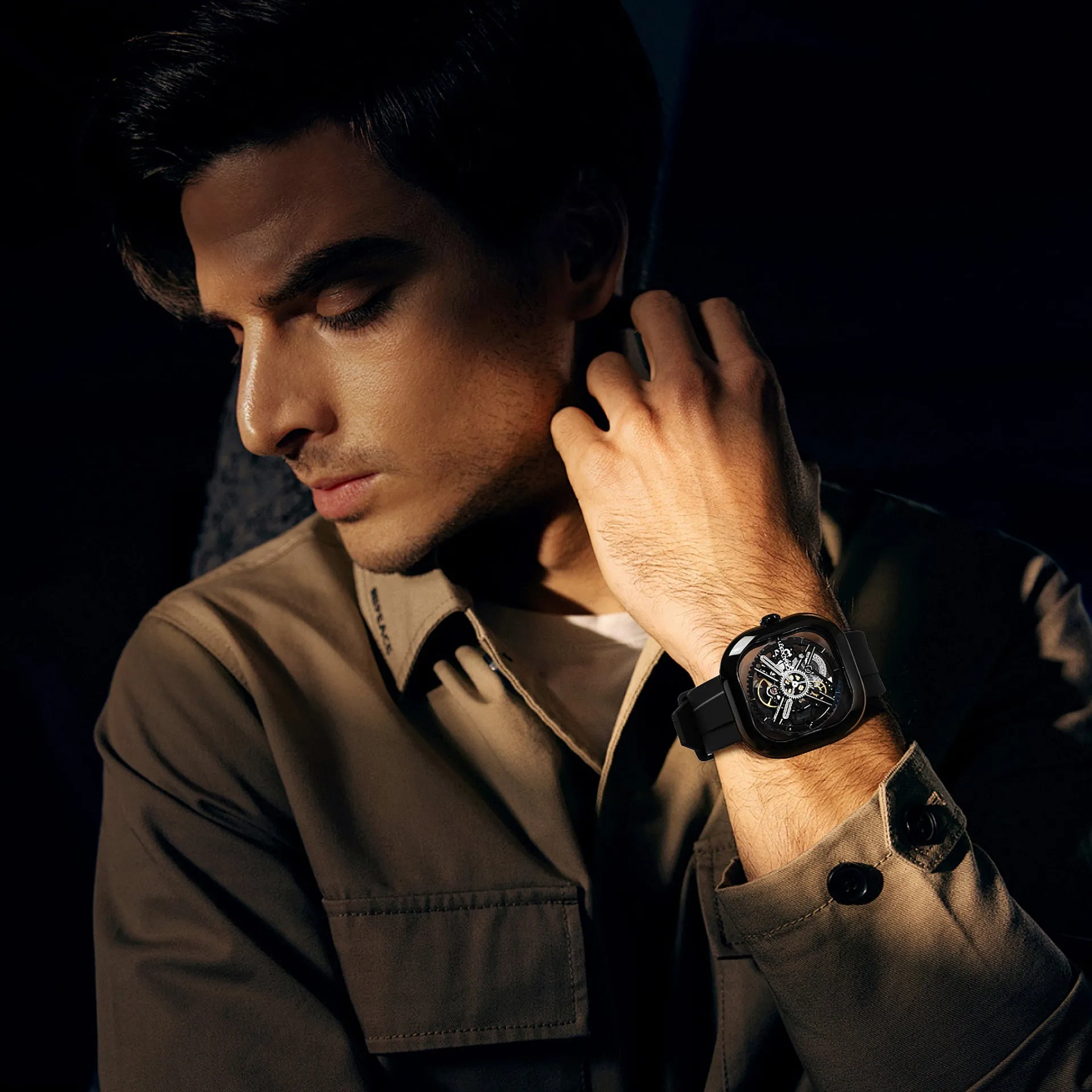 CIGA Design  Y Series · Eastern Jade - Black Mechanical Watch