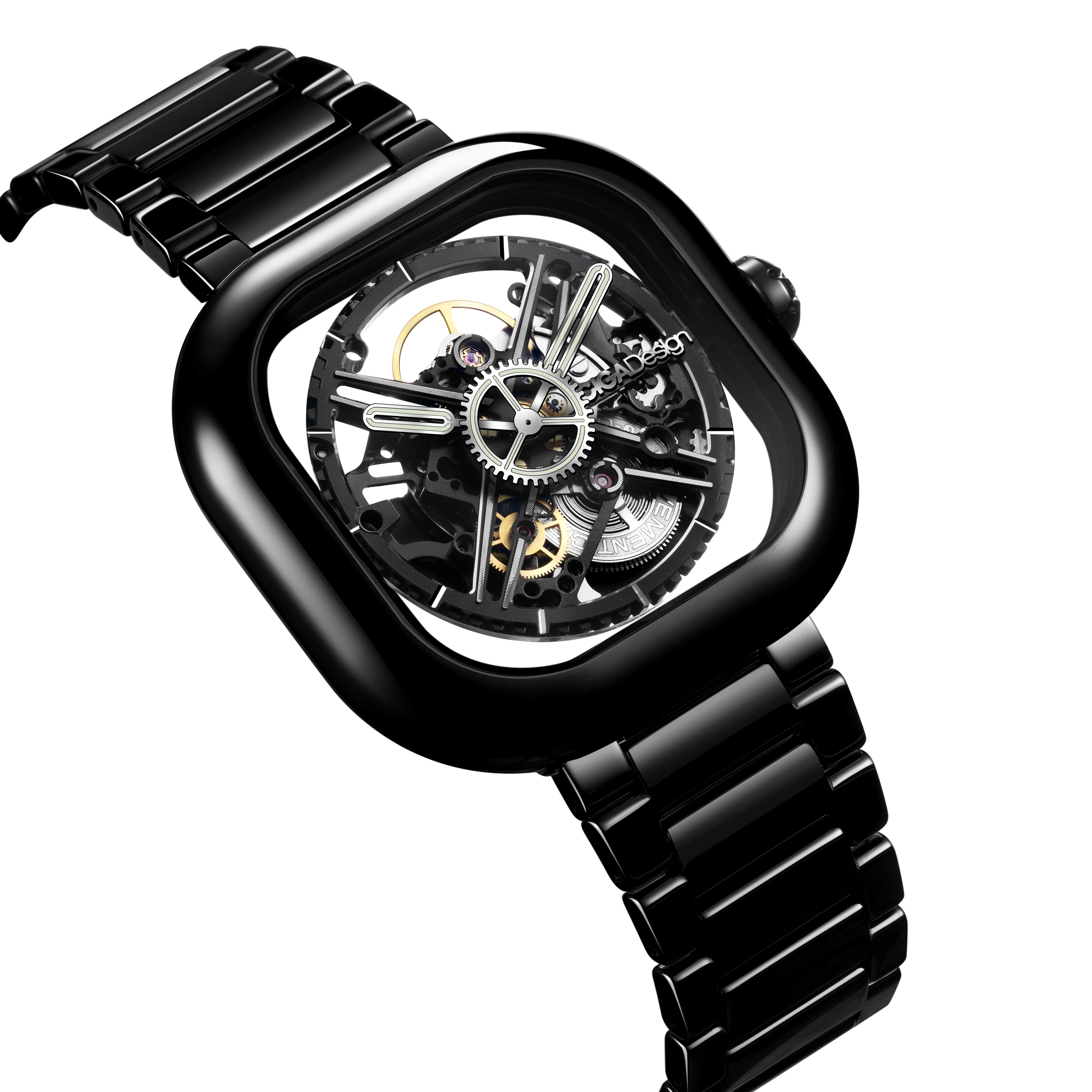 CIGA Design  Y Series · Eastern Jade - Black Mechanical Watch
