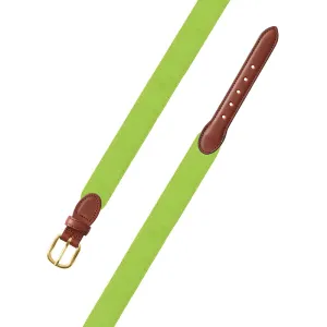 Grass Green Grosgrain Ribbon Children's Belt