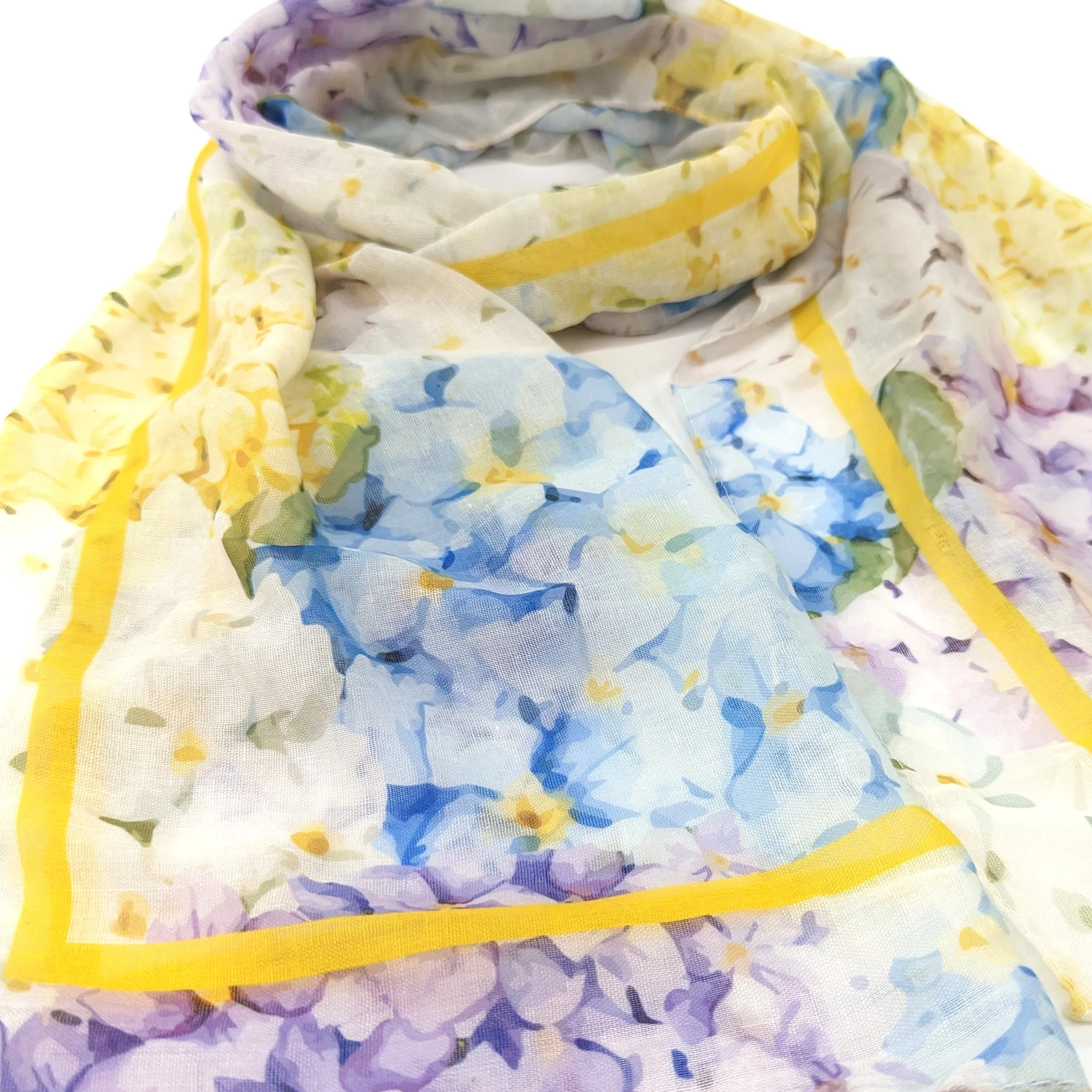 Hydrangea ladies Fashion Scarf