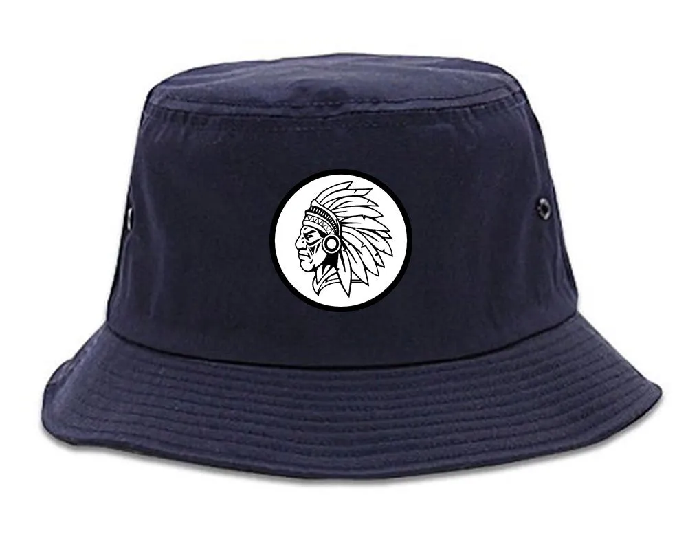 Indian Native Headdress Bucket Hat