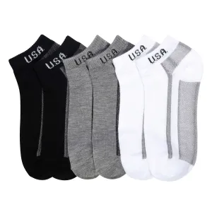 KNOCKER COTTON BLEND LOW CUT SOCKS (30043_ASTU)