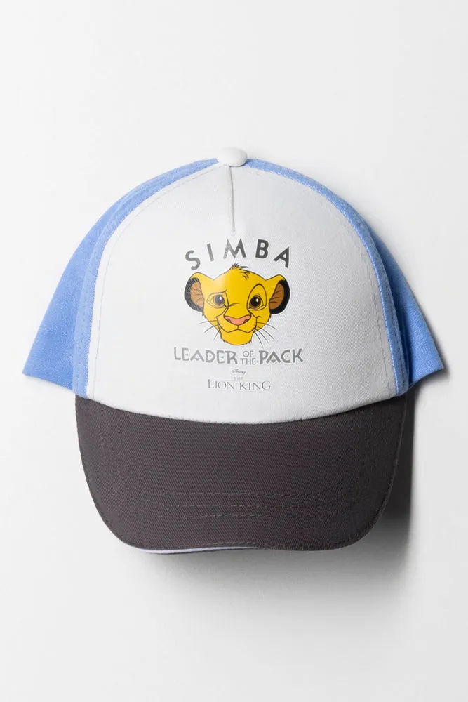 Lion King Peak Cap White