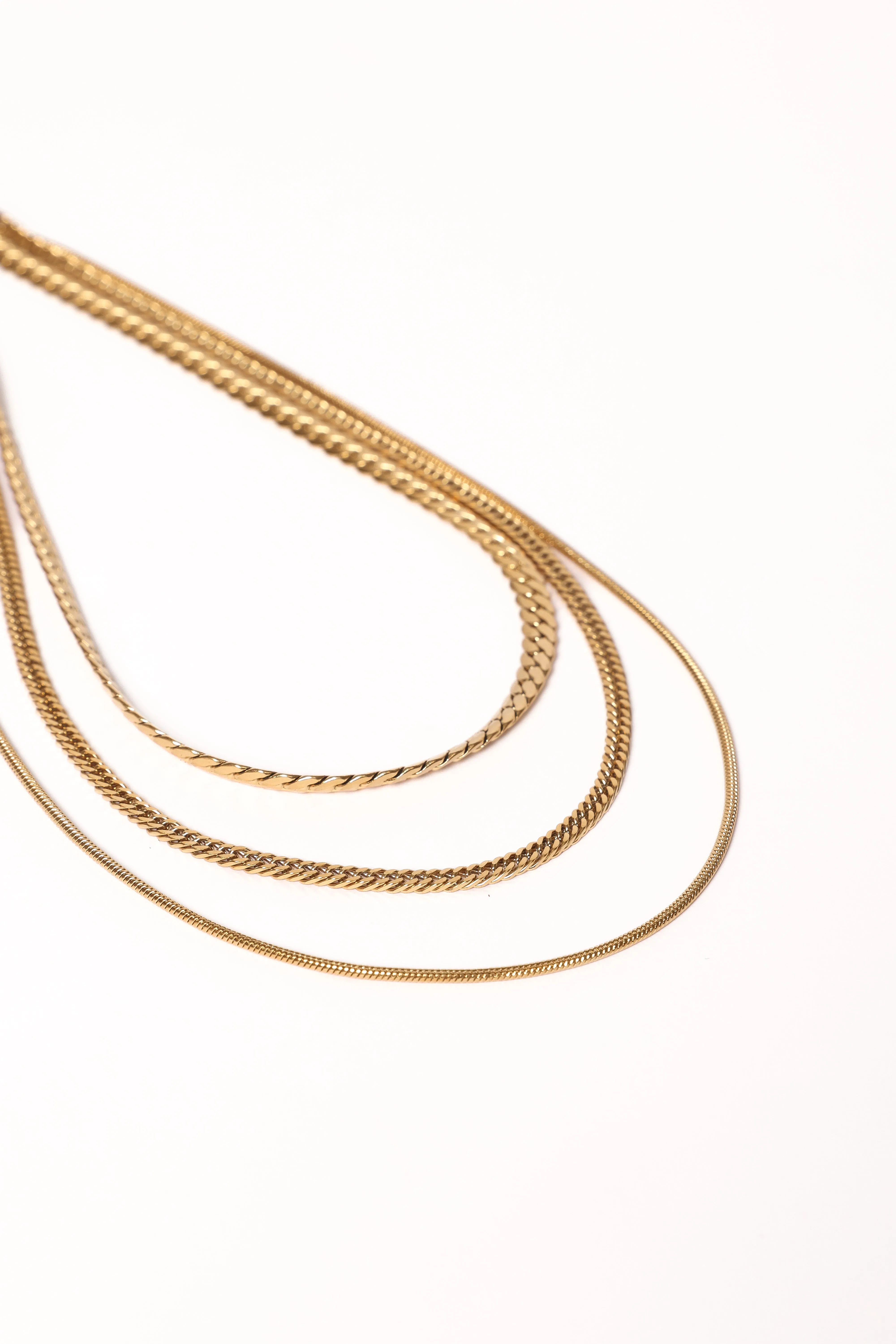 Logan Necklace - Gold