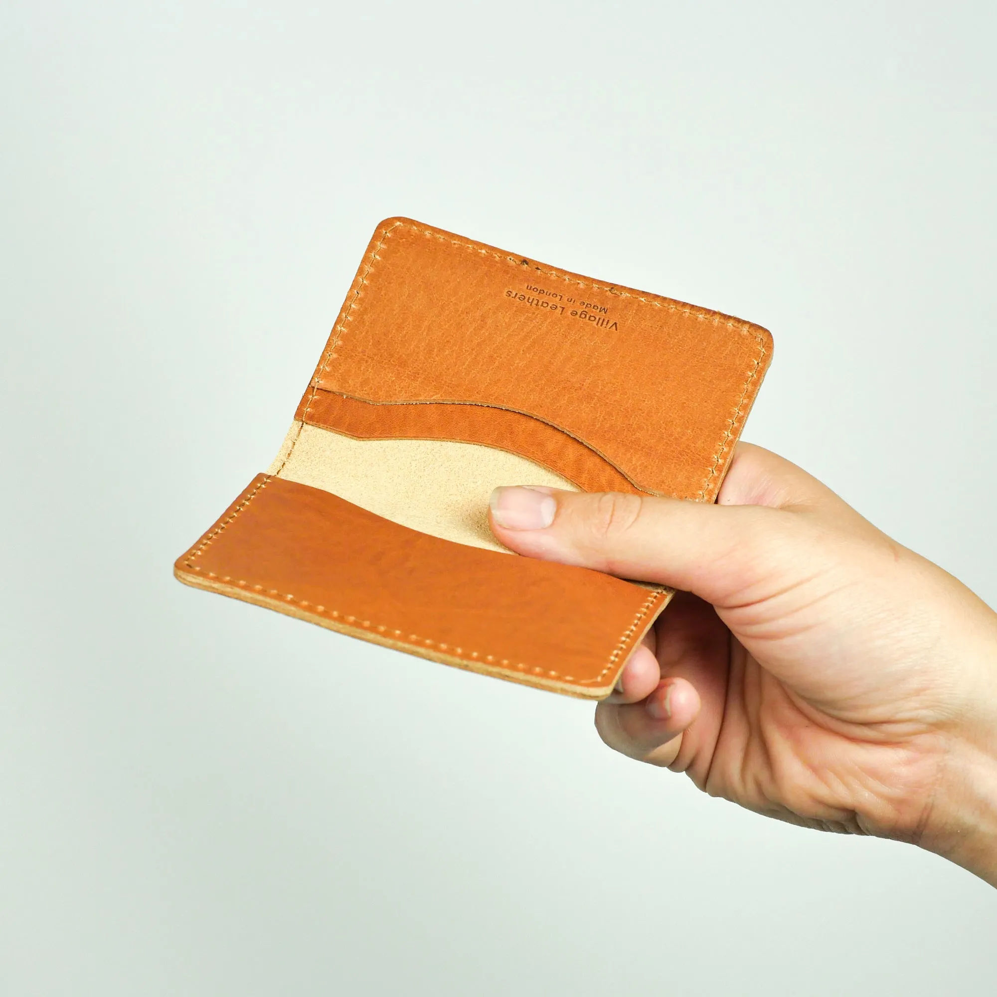 Missouri Tan Leather Card Holder