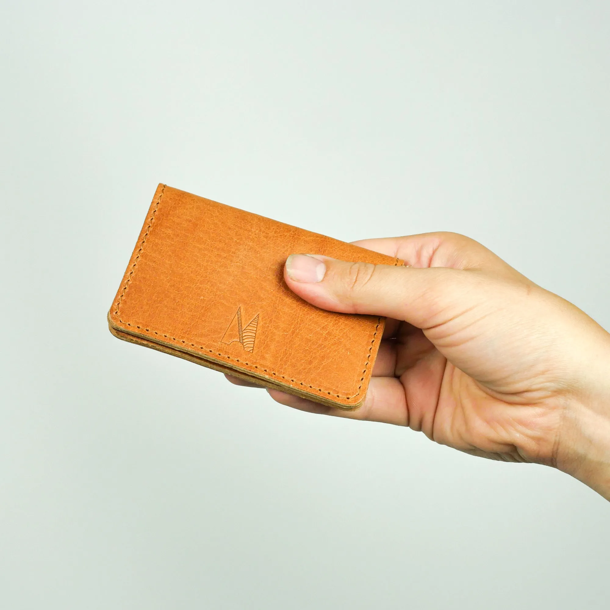 Missouri Tan Leather Card Holder