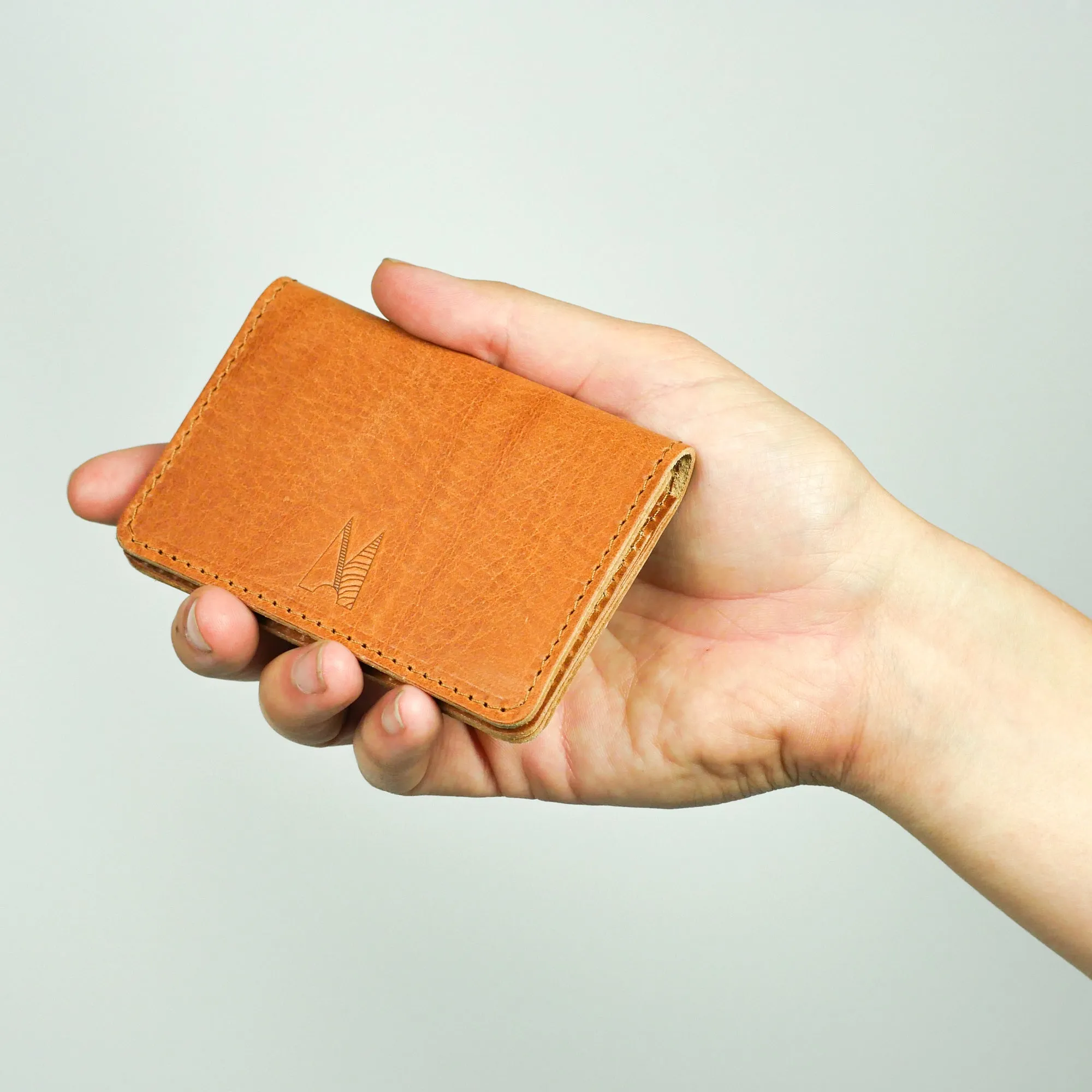 Missouri Tan Leather Card Holder