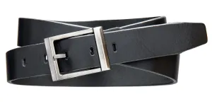 Modern Dress Belt - Black