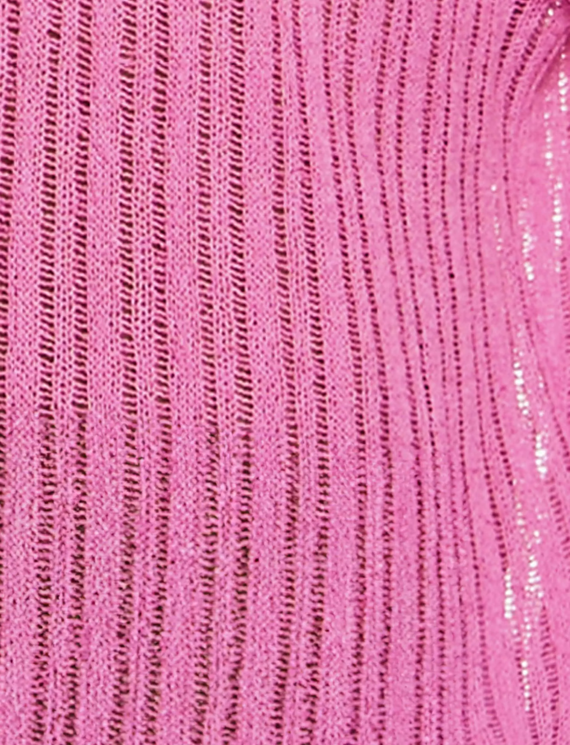 Modus Vivendi Striped Crochet Low Cut Brief Pink