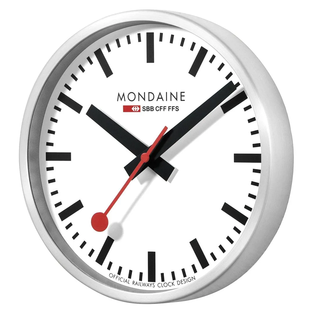 Mondaine - Large White Dial Wall Clock 40cm A995.CLOCK.16SBB