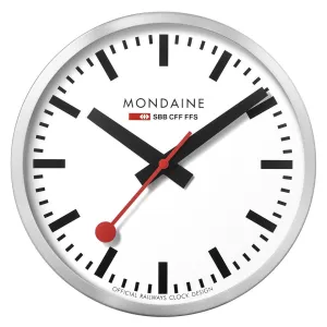 Mondaine - Large White Dial Wall Clock 40cm A995.CLOCK.16SBB