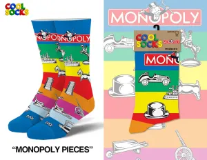 Monopoly Pieces - Mens Crew Folded