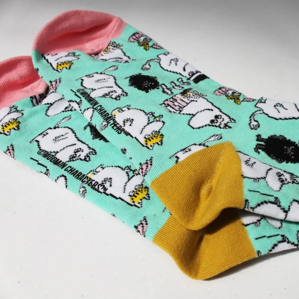 Moomin Family Print Socks
