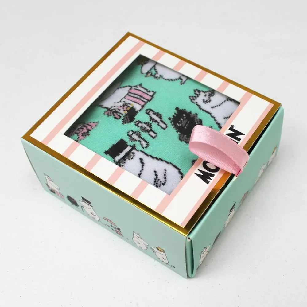 Moomin Family Print Socks