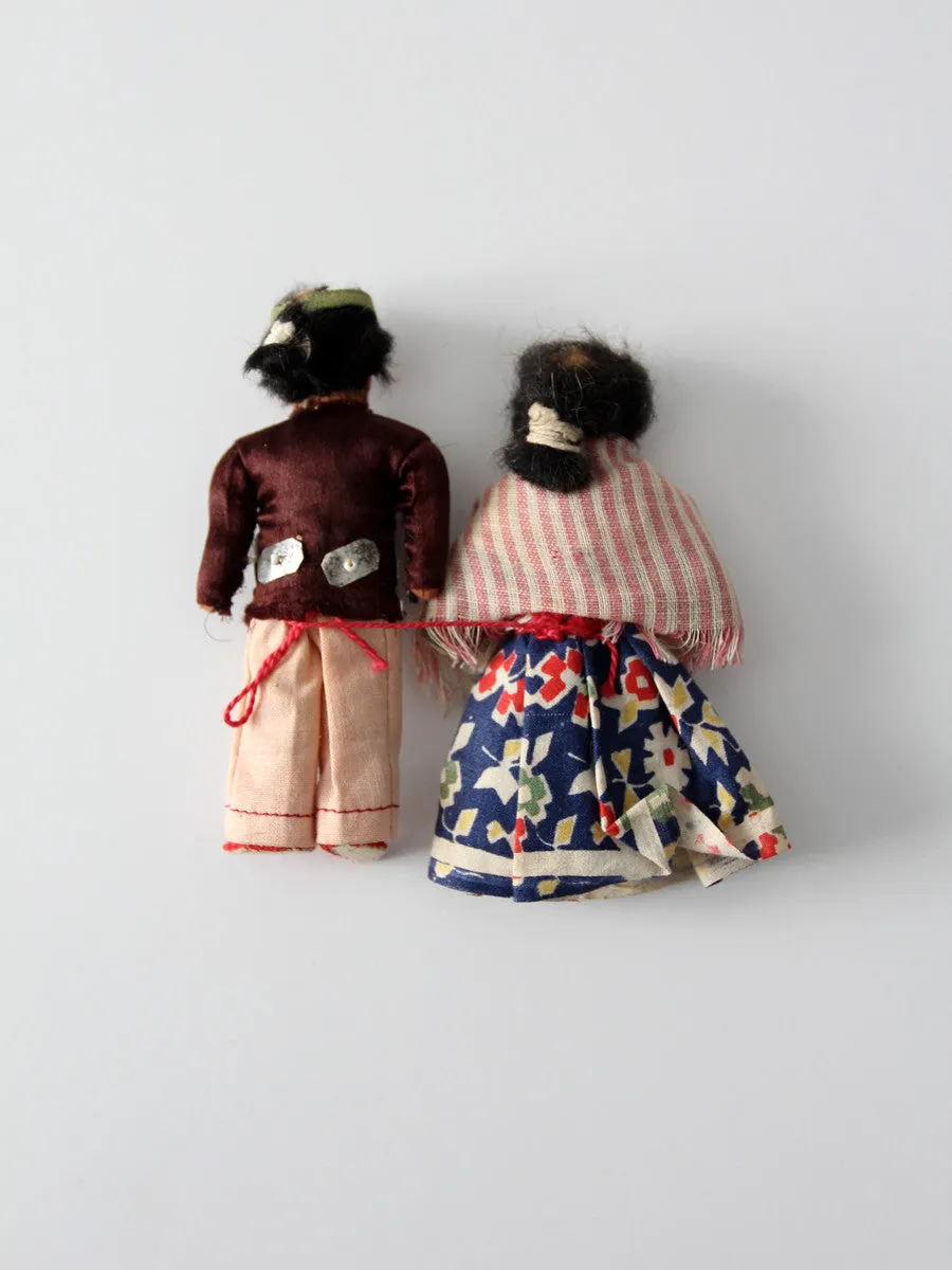 Native American doll pair