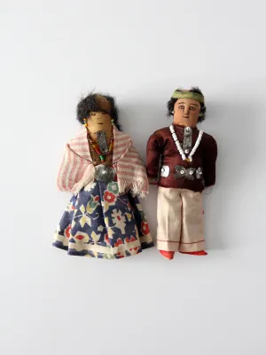 Native American doll pair