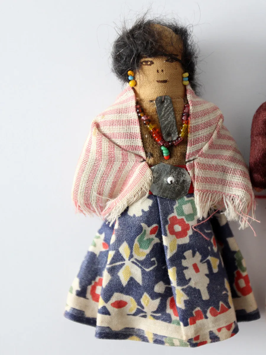 Native American doll pair