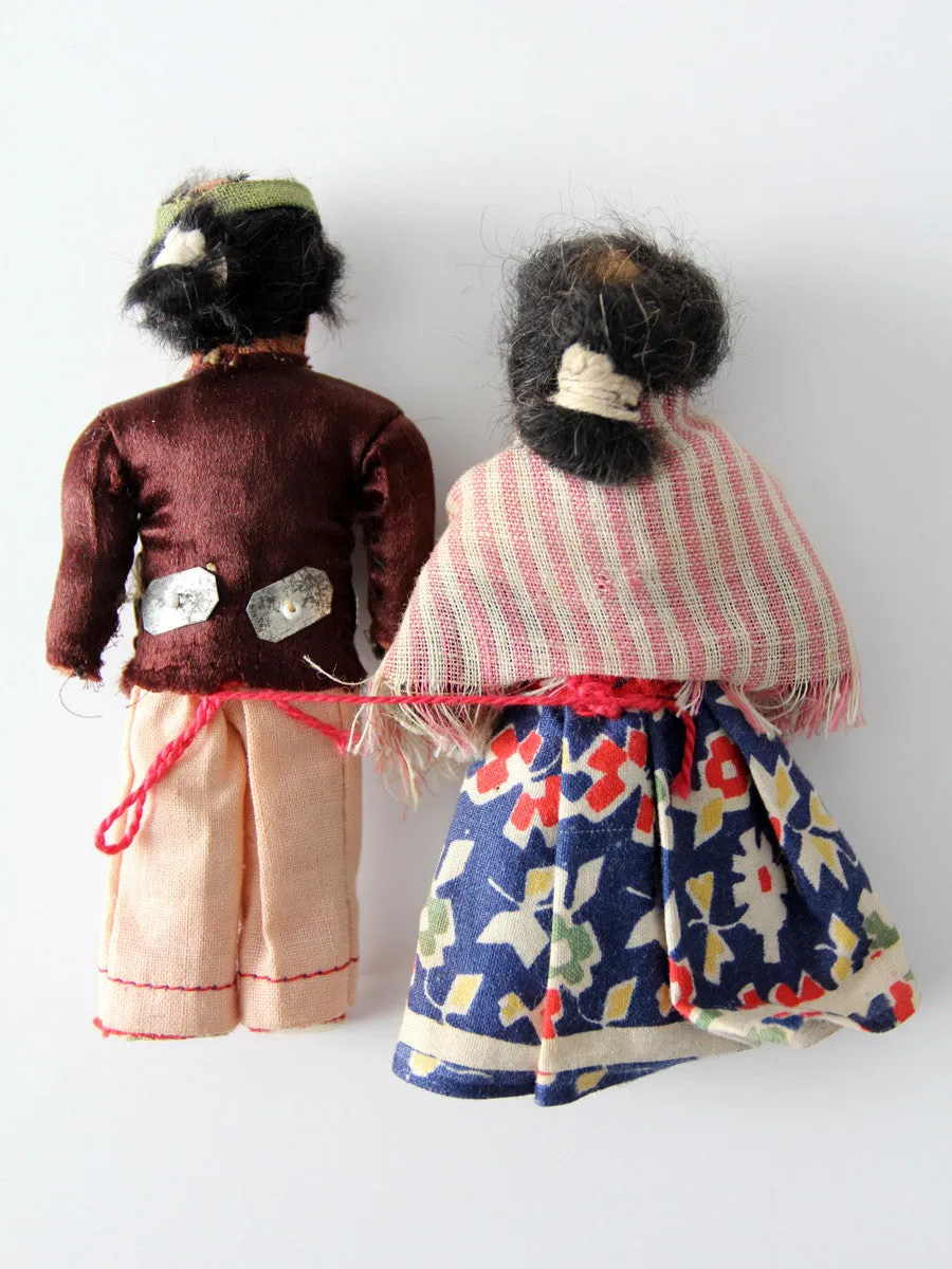 Native American doll pair