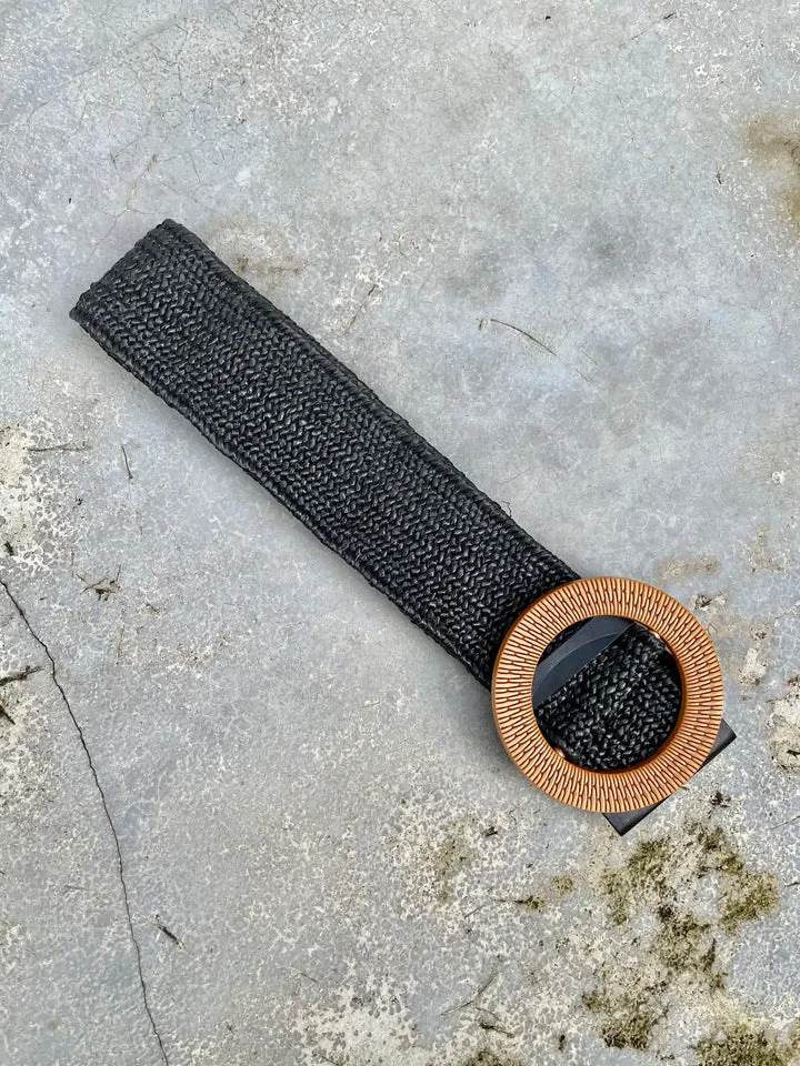 Natural Rattan Belt (Elastic) - Assorted