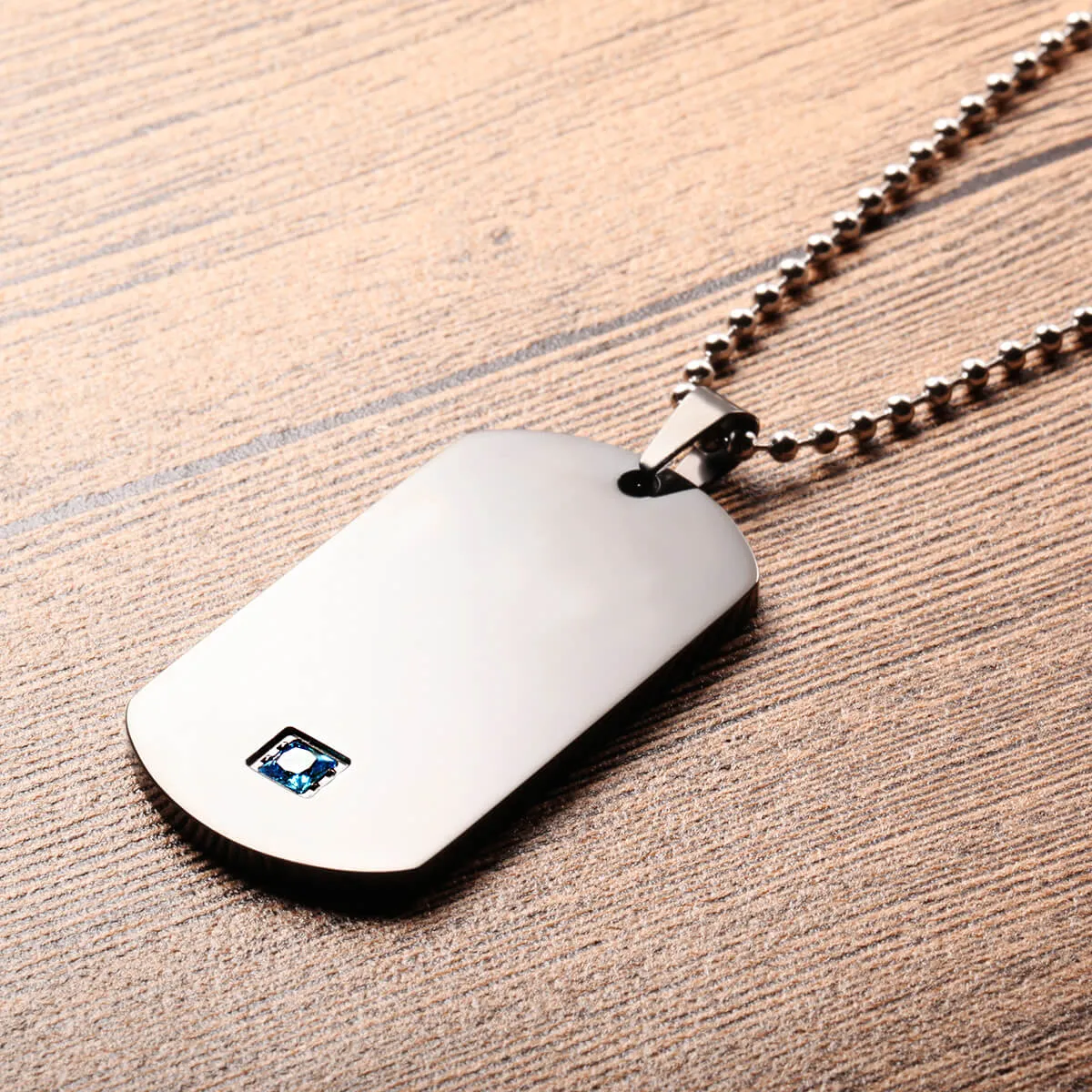 NEHZUS Couples Necklace Mens Womens Name Necklaces Customized Stainless Steel Tags