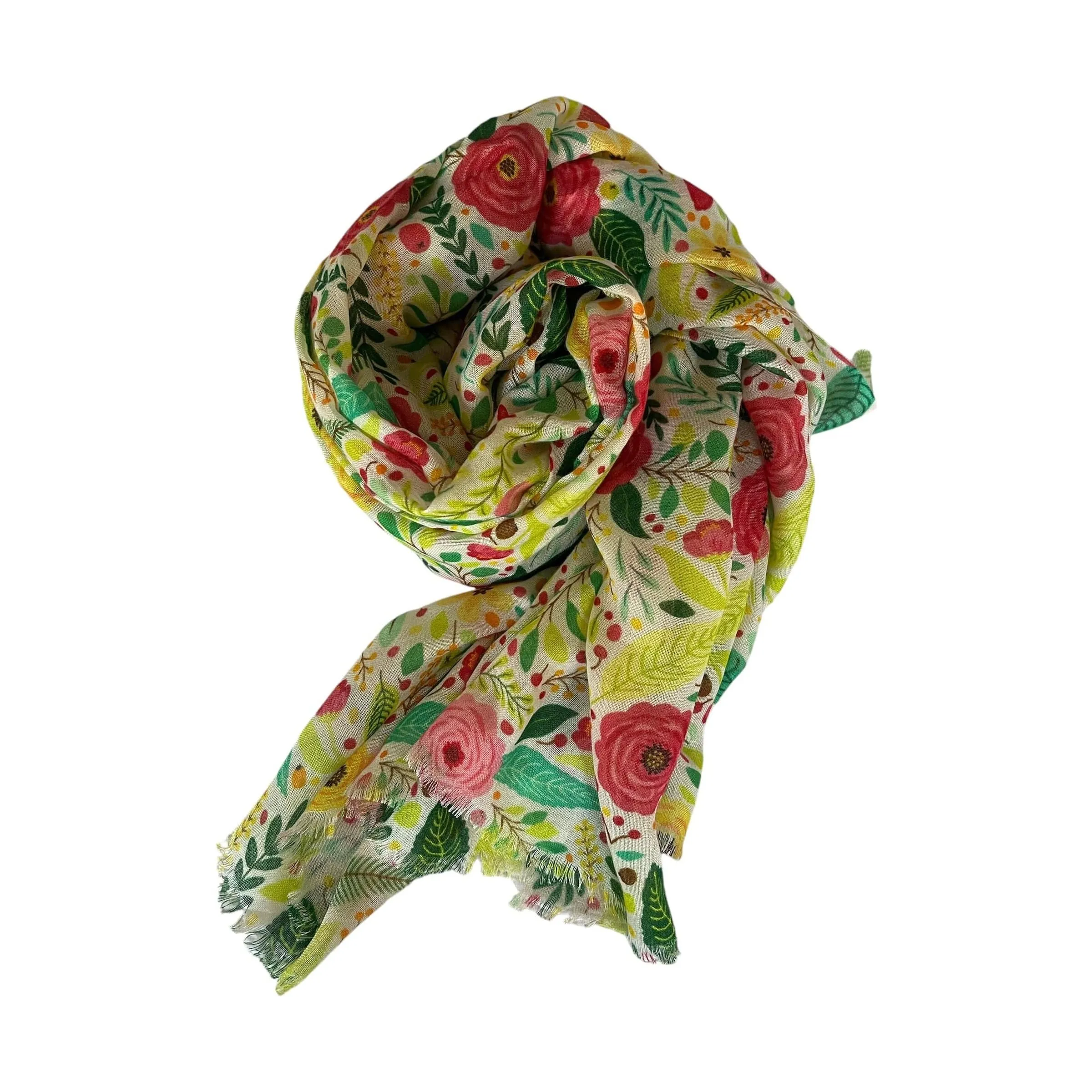 NEW! Floral Scarf - Spring Garden