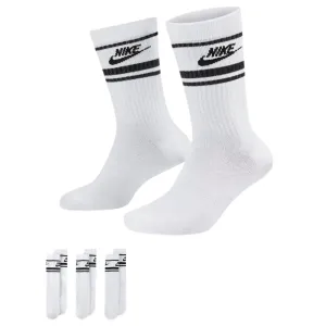 Nike Sportswear Everyday Essential Crew Socks ( 3 Pack) - White and Black