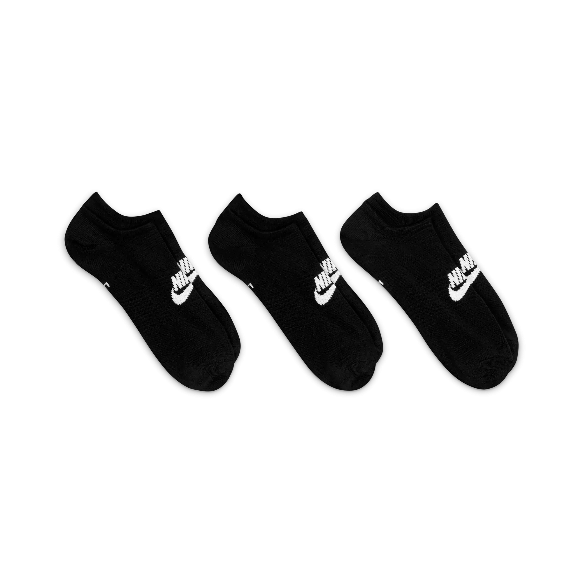 Nike Sportswear Everyday Essential No-Show Socks (3 Pairs) DX5075-010
