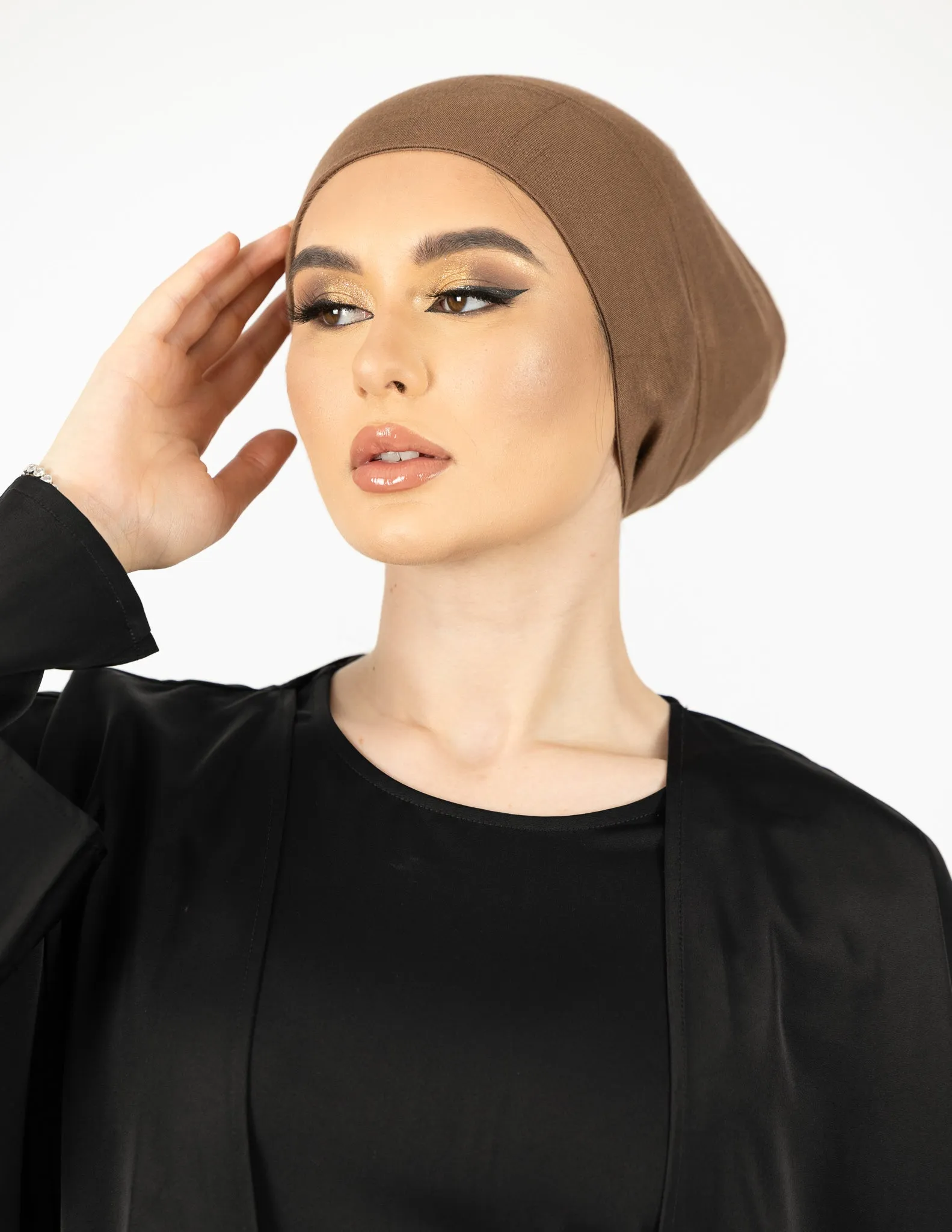 Non Slip Cap - Shades of Brown