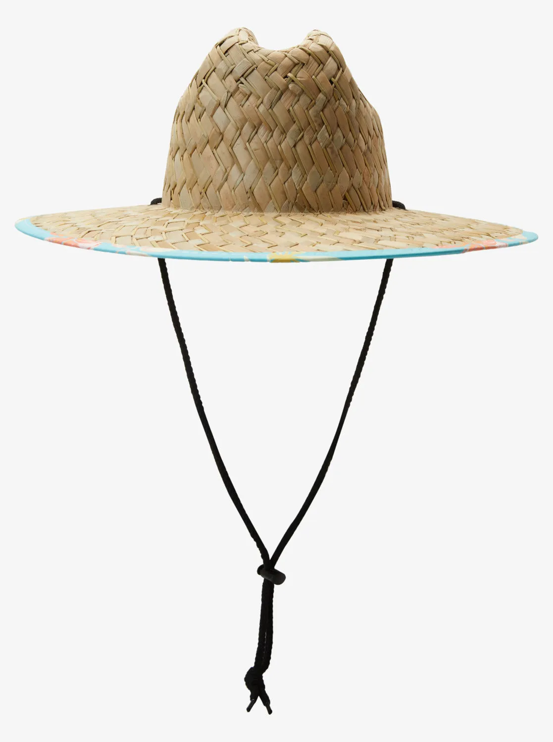 Outsider Straw Lifeguard Hat - Blue Radiance