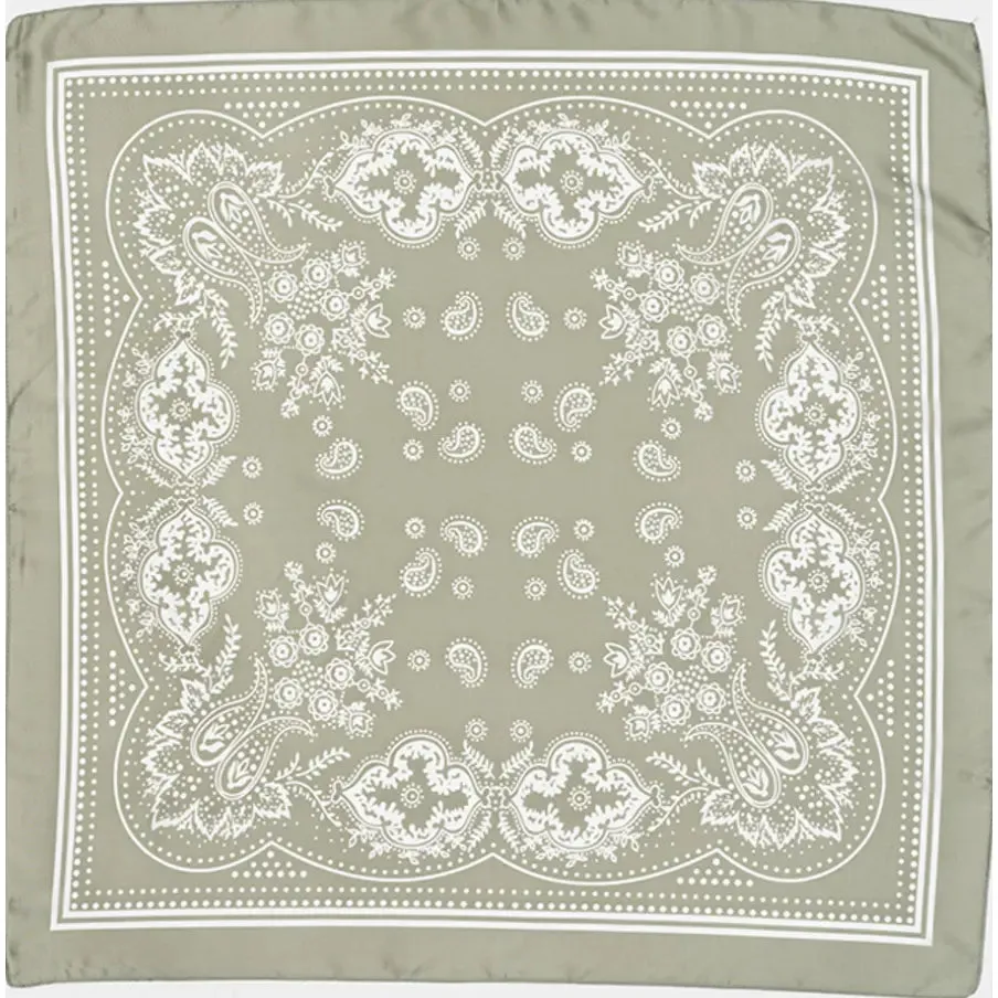 Paisley Silky Scarf
